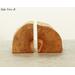 Handmade oak wood bookends for sale